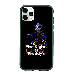 Чехол iPhone 11 Pro матовый Five Nights at Freddys: Security Breach воспитател, цвет: 3D-темно-зеленый
