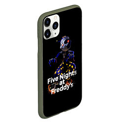 Чехол iPhone 11 Pro матовый Five Nights at Freddys: Security Breach воспитател, цвет: 3D-темно-зеленый — фото 2