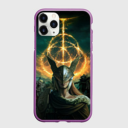 Чехол iPhone 11 Pro матовый ELDEN RING FEARLESS, цвет: 3D-фиолетовый