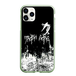 Чехол iPhone 11 Pro матовый Ghostemane Mercury Trash Gang Гостмейн Призрак гра, цвет: 3D-салатовый