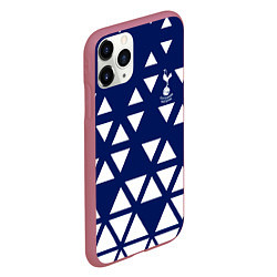 Чехол iPhone 11 Pro матовый Тоттенхэм tottenham, цвет: 3D-малиновый — фото 2