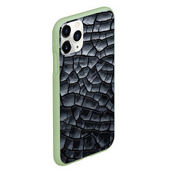 Чехол iPhone 11 Pro матовый Fashion pattern 2022, цвет: 3D-салатовый — фото 2