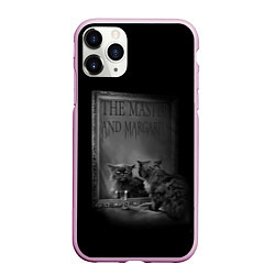 Чехол iPhone 11 Pro матовый The Master and Margarita, цвет: 3D-розовый
