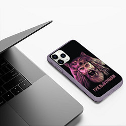 Чехол iPhone 11 Pro матовый Amleth viking, цвет: 3D-серый — фото 2