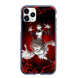Чехол iPhone 11 Pro матовый Эмма марионетка, цвет: 3D-серый
