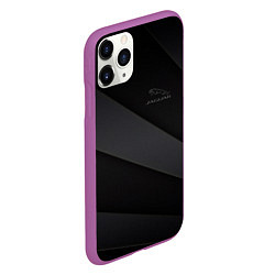 Чехол iPhone 11 Pro матовый JAGUR ЯГУАР autosport, цвет: 3D-фиолетовый — фото 2