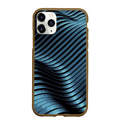 Чехол iPhone 11 Pro матовый Fashion pattern 2027, цвет: 3D-коричневый