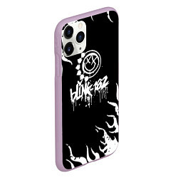 Чехол iPhone 11 Pro матовый Blink-182, цвет: 3D-сиреневый — фото 2