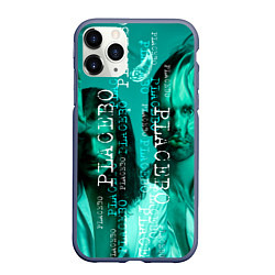 Чехол iPhone 11 Pro матовый Placebo - turquoise