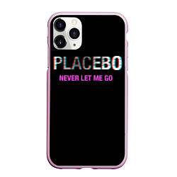 Чехол iPhone 11 Pro матовый Placebo Never Let Me Go, цвет: 3D-розовый