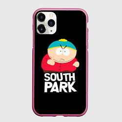 Чехол iPhone 11 Pro матовый Южный парк - Эрик, цвет: 3D-малиновый