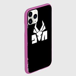 Чехол iPhone 11 Pro матовый Die antwoord, цвет: 3D-фиолетовый — фото 2