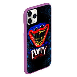 Чехол iPhone 11 Pro матовый POPPY PLAYTIME ХАГГИ ВАГГИ ПОППИ ПЛЕЙТАЙМ, цвет: 3D-фиолетовый — фото 2