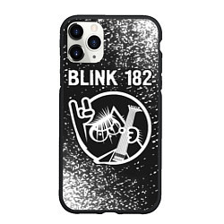 Чехол iPhone 11 Pro матовый Blink 182 КОТ Спрей, цвет: 3D-черный