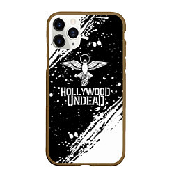 Чехол iPhone 11 Pro матовый Hollywood undead