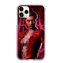 Чехол iPhone 11 Pro матовый Vampire: The Masquerade - Bloodhunt Кровавая Вальк, цвет: 3D-розовый