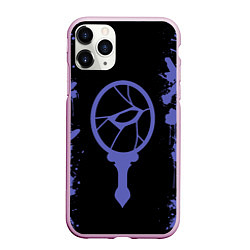 Чехол iPhone 11 Pro матовый Малкавиан The Masquerade Bloodhunt, цвет: 3D-розовый
