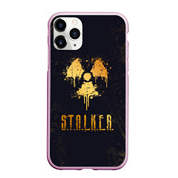 Чехол iPhone 11 Pro матовый S T A L K E R 2 - СТАЛКЕР 2, цвет: 3D-розовый