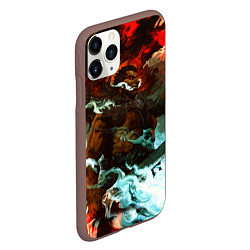 Чехол iPhone 11 Pro матовый BERSERK В ПЕПЛЕ, цвет: 3D-коричневый — фото 2