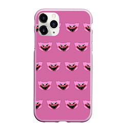 Чехол iPhone 11 Pro матовый Киси Миси спасла нас, цвет: 3D-розовый