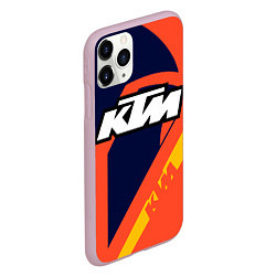 Чехол iPhone 11 Pro матовый KTM VINTAGE SPORTWEAR, цвет: 3D-розовый — фото 2