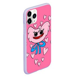 Чехол iPhone 11 Pro матовый POPPY PLAYTIME - KISSY MISSY, цвет: 3D-светло-сиреневый — фото 2