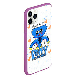 Чехол iPhone 11 Pro матовый POPPY PLAYTIME - KISSY MISSY КИССИ МИССИ, цвет: 3D-фиолетовый — фото 2