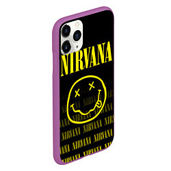 Чехол iPhone 11 Pro матовый Smile Nirvana, цвет: 3D-фиолетовый — фото 2