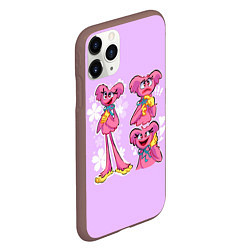 Чехол iPhone 11 Pro матовый РАЗНАЯ КИССИ МИССИ KISSY MISSY, цвет: 3D-коричневый — фото 2