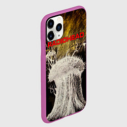 Чехол iPhone 11 Pro матовый College EP - Radiohead, цвет: 3D-фиолетовый — фото 2