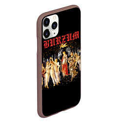 Чехол iPhone 11 Pro матовый Burzum - Mythic Dawn, цвет: 3D-коричневый — фото 2