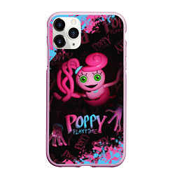 Чехол iPhone 11 Pro матовый Mommy Poppy Playtime, цвет: 3D-розовый