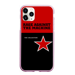 Чехол iPhone 11 Pro матовый The Collection - Rage Against the Machine, цвет: 3D-розовый