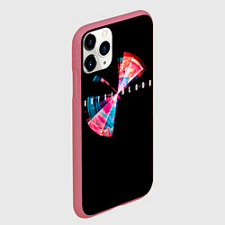 Чехол iPhone 11 Pro матовый Typhoons - Royal Blood, цвет: 3D-малиновый — фото 2