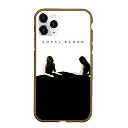 Чехол iPhone 11 Pro матовый How Did We Get So Dark? - Royal Blood, цвет: 3D-коричневый