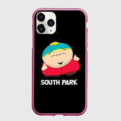 Чехол iPhone 11 Pro матовый Южный парк - Эрик Eric танцует, цвет: 3D-малиновый