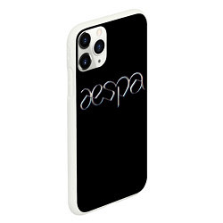 Чехол iPhone 11 Pro матовый AESPA, цвет: 3D-белый — фото 2