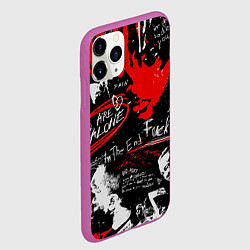 Чехол iPhone 11 Pro матовый XXXTENTACION YOU ARE NOT ALONE, цвет: 3D-фиолетовый — фото 2