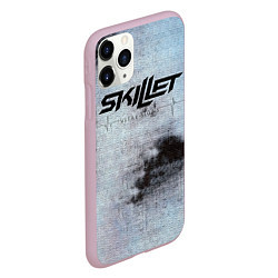 Чехол iPhone 11 Pro матовый Vital Signs - Skillet, цвет: 3D-розовый — фото 2