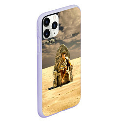 Чехол iPhone 11 Pro матовый Dominion - Skillet, цвет: 3D-светло-сиреневый — фото 2