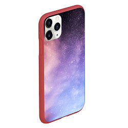 Чехол iPhone 11 Pro матовый Cosmic gradient, цвет: 3D-красный — фото 2