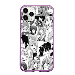 Чехол iPhone 11 Pro матовый Log Horizon pattern