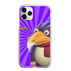 Чехол iPhone 11 Pro матовый My singing monsters Пингван, цвет: 3D-розовый