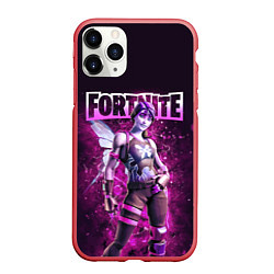 Чехол iPhone 11 Pro матовый Fortnite Dream Character Skin, цвет: 3D-красный