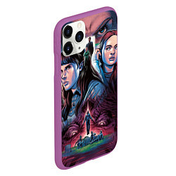 Чехол iPhone 11 Pro матовый Stranger Things 4 Векна и Все, цвет: 3D-фиолетовый — фото 2