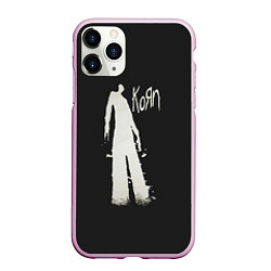 Чехол iPhone 11 Pro матовый Группа KoЯn Korn, цвет: 3D-розовый