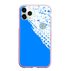 Чехол iPhone 11 Pro матовый Leicester city Лестер Сити, цвет: 3D-розовый