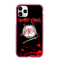 Чехол iPhone 11 Pro матовый Haunting the Chapel - Slayer, цвет: 3D-малиновый