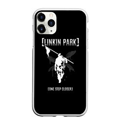 Чехол iPhone 11 Pro матовый Linkin Park One step closer, цвет: 3D-белый