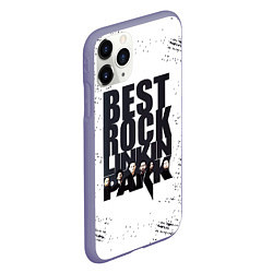 Чехол iPhone 11 Pro матовый Linkin Park BEST ROCK, цвет: 3D-серый — фото 2